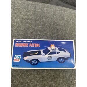 NOS Leader Battery Operated Highway Patrol Car